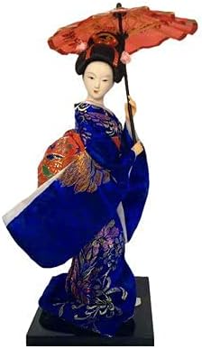 25cm Kawaii Japanese Anime Geisha Kimono Doll Japanese House Decorative Figurine Home Room Decoration Accessories Mordern (1)