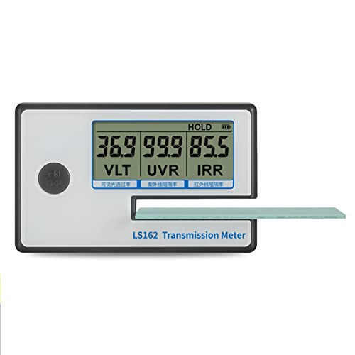 Window Tint Meter, LS162 Solar Film Window Film Meter IR VL Tester, for Mesuring Film, Filmed Glass, Window Tint, Side Windshield etc