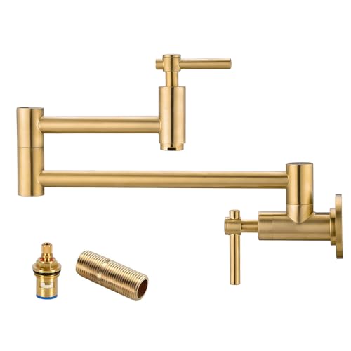 Grifo de pared plegable para llenar ollas sin cargar peso en la cocina
