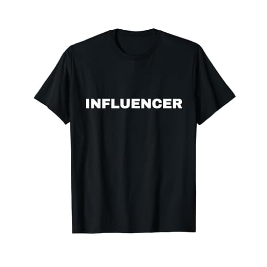 Influencer en las redes sociales Camiseta