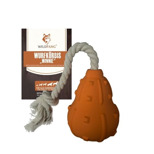 Wildfang Winnie Rubber Throwing Pumpkin Dog Toy �V�R�R�b�g�����[�v