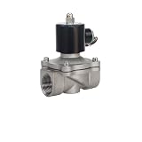 Elettrovalvola in acciaio inossidabile da 3/8'' 220V 12V 24V Elettrovalvola ad azione diretta normalmente chiusa