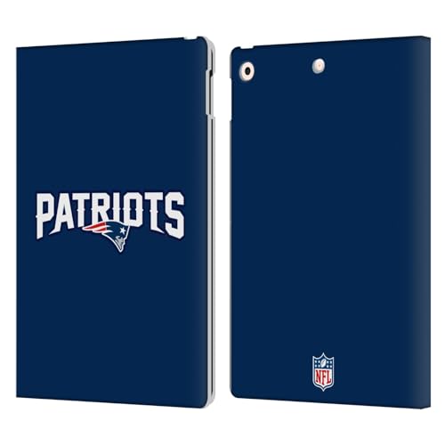 Coque iPad 10.2 New England Patriots évite rayures étui portefeuille cuir NFL