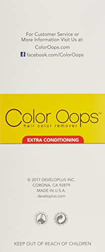 Color Oops Hair Color Remover, Extra Conditioning