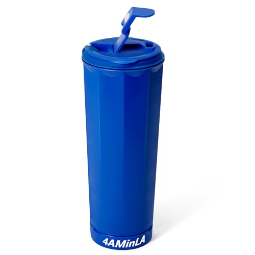 Ahape 20 oz Cup with Horn - The Perfect Tumbler for Sports Fans - Reusable Water Bottle Ideal for Cheering at Game day, Tailgating, Celebration. (Blue)