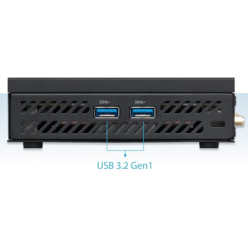 Image of ASUS Mini PC PL64-B-S5087MN | Intel Core i5 1235U | 32GB x 2 DDR4 RAM Support | Fanless Industrial Compact PC | Dual LAN + 2.5GbE, Triple 4K HDMI, Wi-Fi 6E, Dual M.2 PCIe Gen4 Storage