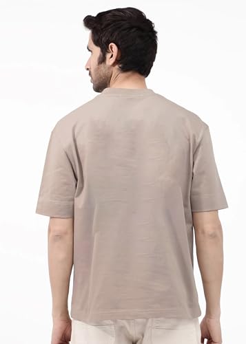 Image of Mens Printed Round Neck Half Sleeve /Long Sleeve 100% Cotton T-Shirt
