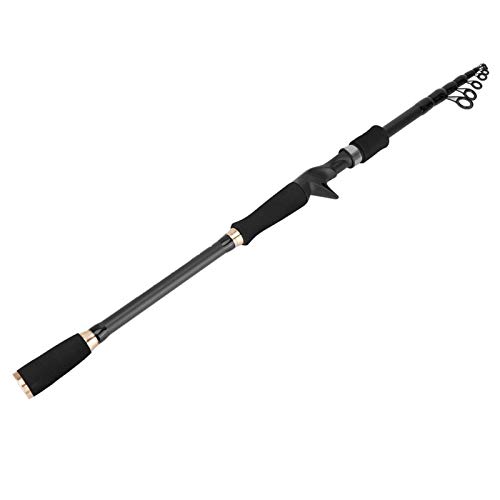 Emoshayoga Teleskop-Angelrute Angelrute Starke Angelrute für das Süßwasserfischen(Gun Handle 2.7M) – Bild 7