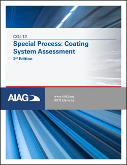 CQI-12 : Special Process : Coating System Assessment, 3rd Edition (Hardcopy with Downloadable Assessment)