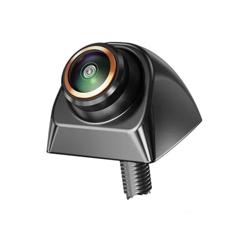 Camara Marcha Atrás Cámara de visión Trasera para Coche Full HD 1080P CVBS AHD con Lente Ojo pez Nocturna Gran Angular 170°(Black-1080P)