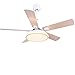 CDDQ 106cm,132cm Ventilateur de Plafond d’intérieur,avec LED éclairage,5 Pales en Bois,Télécommande Incluse,Apportez du Vent Frais & Favoriser la Circulation de l'air