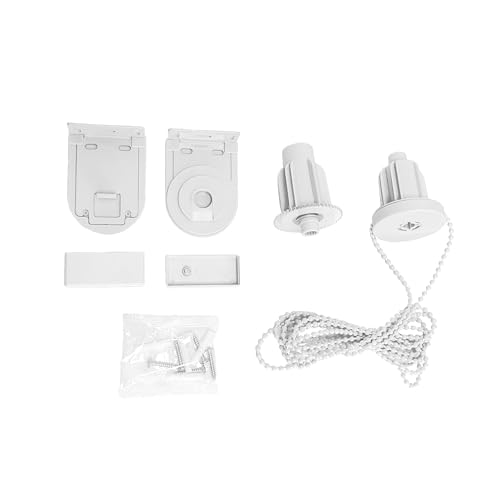 Blindecor | Kit de Mecanismo para Cortinas Enrollables | Compatible con Tubos de 43 mm - Blanco | Caja mecanismos de sustitución Completo