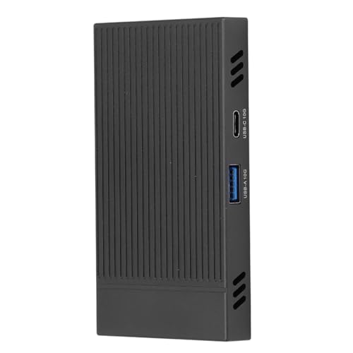 Caja externa dual para SSD M.2 NVMe aluminio USB 3.2 miniatura 1