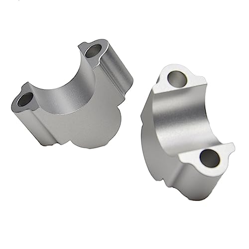 Guidon riser 25mm CNC en alu pour F800GS ADV : finition premium et confort de pilotage absolu