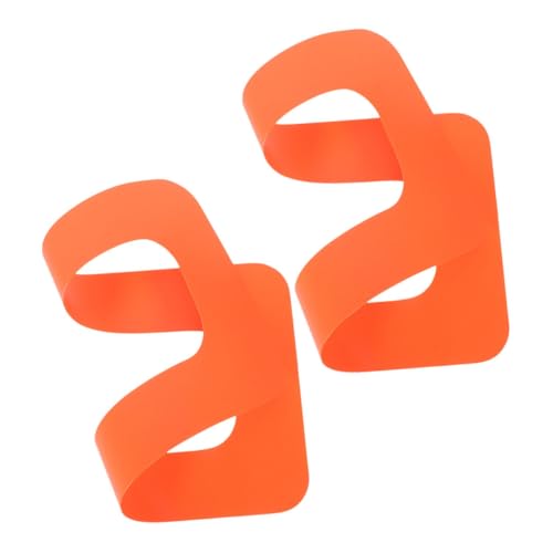 KESYOO 2pcs Fin Box Accessory: Portable Paddle Board Fin Box Base Patch Compatible with Various Models Surfboard Repair Accessory Orange