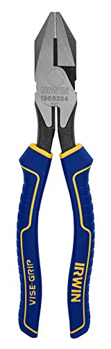 Irwin Tools 1968334 Irwin VISE-GRIP Lineman's Pliers, Lh, 8