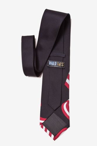 Black Silk Tie | Flying High Necktie #TOP1
