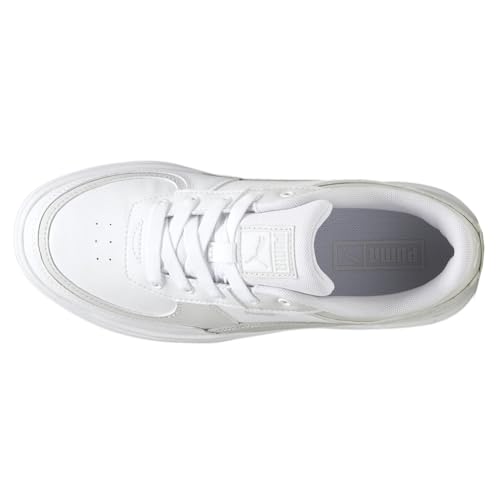 PUMA Womens Cali Dream Leather Lace Up Sneakers Shoes Casual - White4