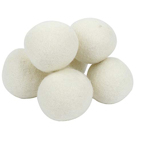 CviAn Balles de séchage en laine - Adoucissant naturel - Sans produits chimiques - Réduit les rides - Antistatique - Sans danger pour les bébés - Sans peluches - Sans odeur et réutilisable Cover