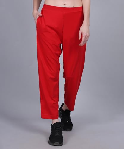 Image of Women's Cotton Light Weight Comfortable, Stretchable, Breathable & Soft Pant Style Jeggings