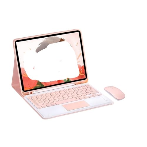 Funda con teclado QWERTY para iPad Pro 13 2024 con ranura de bolígrafo negro 2