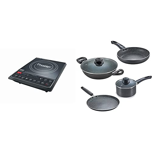 Prestige Pic 16.0+ 1900 Watt Induction Cooktop With Push Button (Black