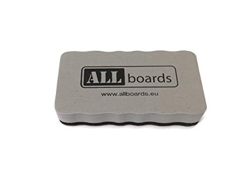 ALLboards Effaceur Magnétique pour Tableaux en Verre, Effaceur Magnétique sans Traces Cover