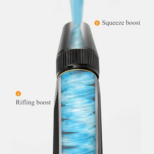 Image of Besiter High Pressure Water Spray Gun Nozzle for Car Wash & Garden Hose | Heavy Duty Plastic Adjustable Jet Sprayer for Bike Cleaning, Patio Wash & Garden Watering | Leakproof Hose Pipe Nozzle