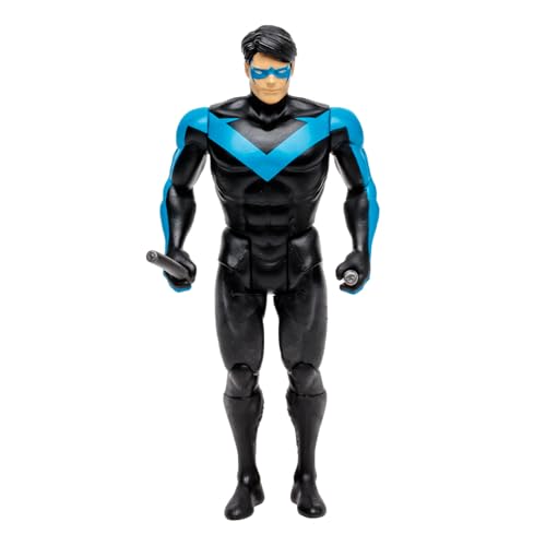 McFarlane Toys, DC Multiverse, 5-inch DC Super Powers Nightwing Action Figure with 5 points of articulations - Image 3