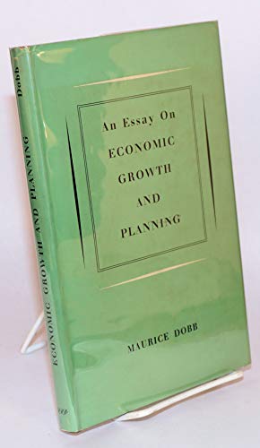 An Essay on Economic Growth and Planning. 0710012845 Book Cover