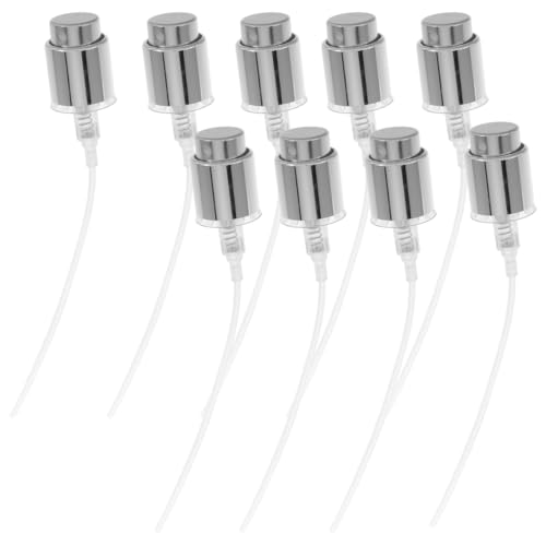 Fine Mist Sprayer Caps - 10pcs Plastic Perfume Spray Bottle Nozzle Pump Spray Top Replacement for Perfume Skincare and Cleaning