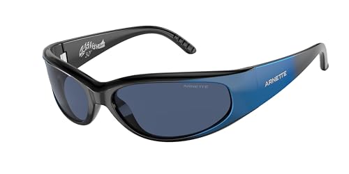 ARNETTE Catfish AN4302 281880 62MM Black Gradient Metal Blue/Dark Blue Sunglasses for Men for Women +Bundle with Accessory Eyewear Kit