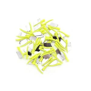 MIBICIRI 40Pcs/Box Dental Wedge Knife,Teeth Interproximal Plastic Wedge with Protection Dental Stainless Steel Matrix (Small-Green)