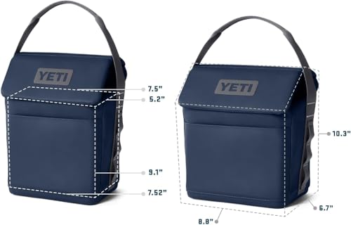 Image of YETI Daytrip 6L Insulated Soft Cooler Lunch Bag, Classic Navy