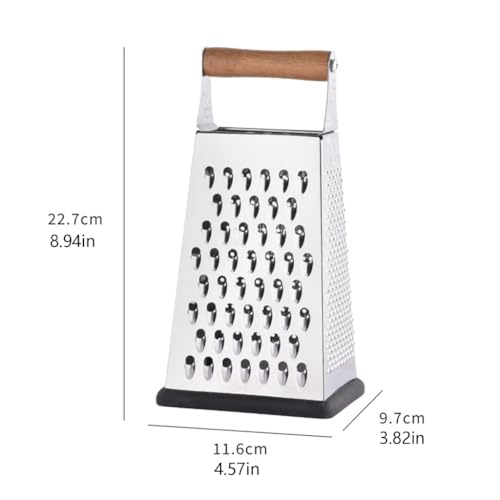 Rallador de caja metálico de acero inoxidable miniatura 5