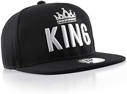 True Heads King Black Snapback Baseball Cap
