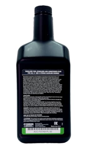 Yamaha ACCFSTABPL32 Original Oem Yamalube Acc-Fstab-Pl-32 Fuel Stabilizer & Conditioner 1 Pack thumb #1