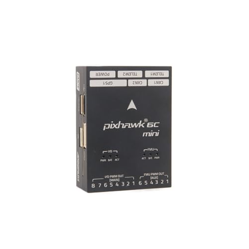 Image of Pixhawk 6C Mini Flight Controller - STM32H743 480MHz Autopilot, Dual IMU, MS5611, PX4 & ArduPilot Compatible - Mini Drone Controller for UAV, VTOL, DIY RC (Model A + PM06 + M10)
