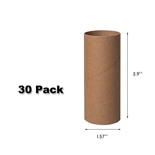 30 Pack Craft Rolls Round Cardboard Tubes Cardboard Tubes for