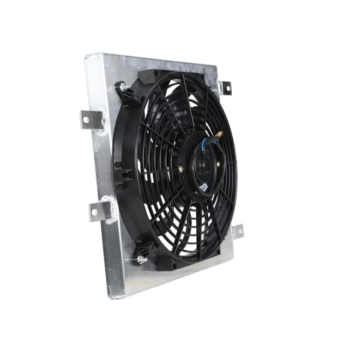 Aluminum Shroud Fan Relay For Radiator Compatible With 1992-2000 Honda Civic Eg Ek Ex Dx Del Sol #TOP1