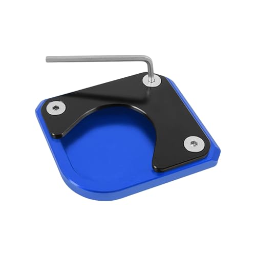 Plaque béquille latérale élargie accessoire moto anti-enfoncement
