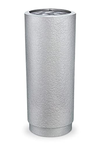 Vase funéraire en aluminium pour honorer la mémoire avec des fleurs
