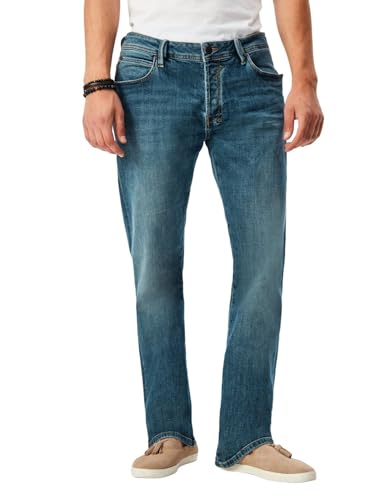 LTB Jeans Herren Stretch Roden Bootcut Jeanshose Hose Denim, Farbvariante:Maul Wash (53359), Größe:34W / 32L