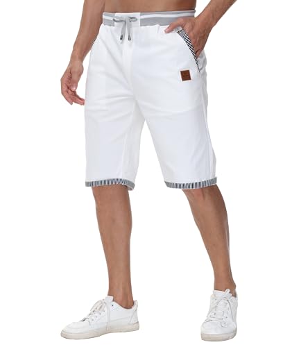 Short homme coton décontracté et léger style chino pour l'été