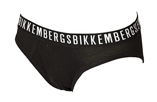 Men's briefs 2-piece pack visible elastic stretch cotton underwear article BKK1USP02BI BIPACK BRIEFS3