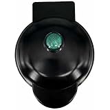 ホームパーティー かわいい 乾燥機ミニワッフル機家庭用です 食べられる器メーカー器！ お菓子カップ キッシュ ミニグラタン (ブラック)