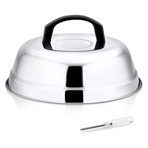 Leonyo Cúpula para Queso 9 Pulgadas de Acero Inoxidable miniatura 1