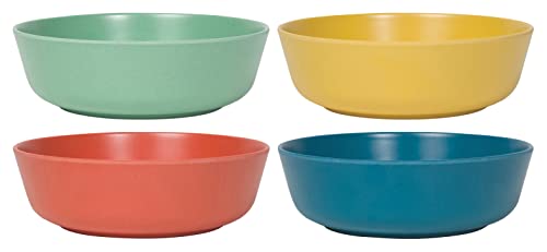 Image of Now Designs Ecologie Dinner Bowls, Set of Four, Fiesta Colors