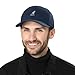 Kangol Wool Flexfit Baseball Hat for Men and Women, Small-Medium, Black