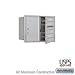 Horiz Mailbox, PL6, 5Dr, Alum, FL, 23-1/2in